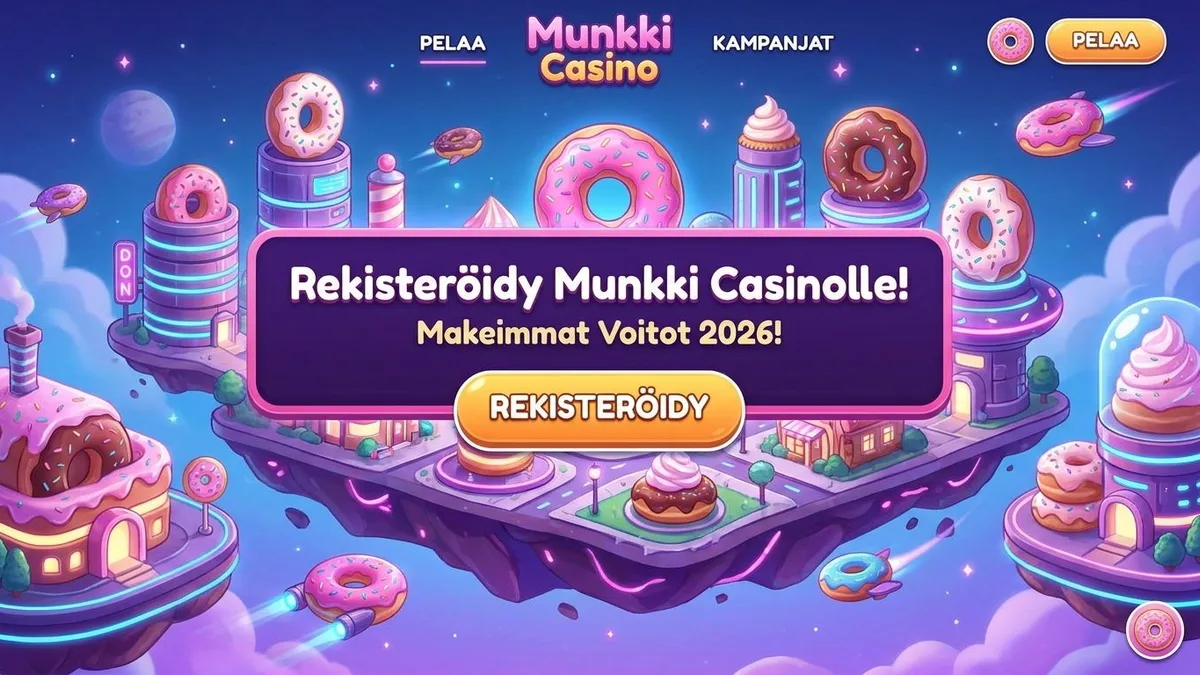 Rekisteröidy bonuksella